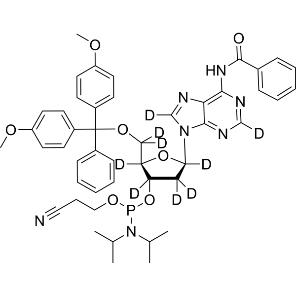 DMT-dA(bz) Phosphoramidite-d9 (DA-CE phosphoramidite-d9)